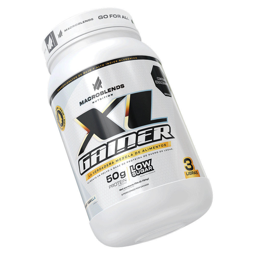 Proteína XL Gainer Food Blend 3LB Macroblends – proteína para ganar masa muscular