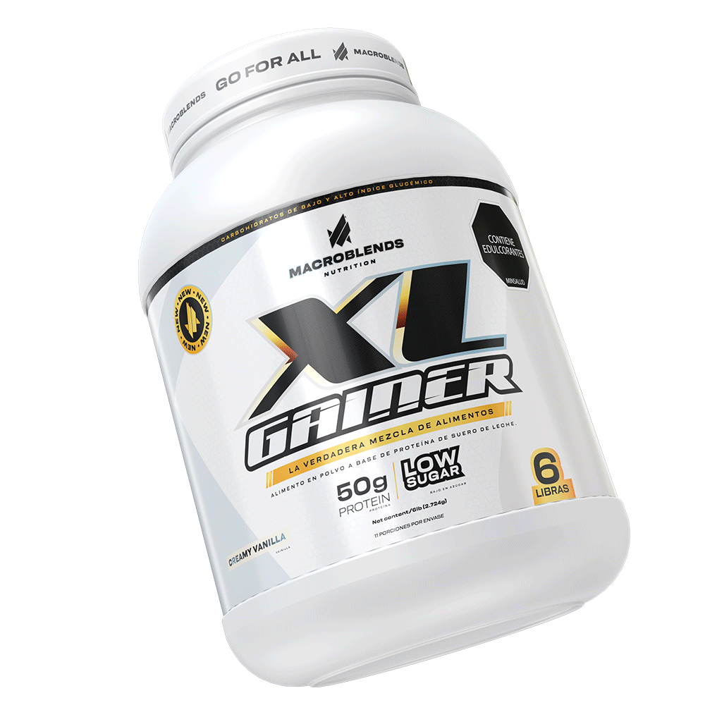 Proteína XL Gainer Food Blend 3LB Macroblends – proteína para ganar masa muscular