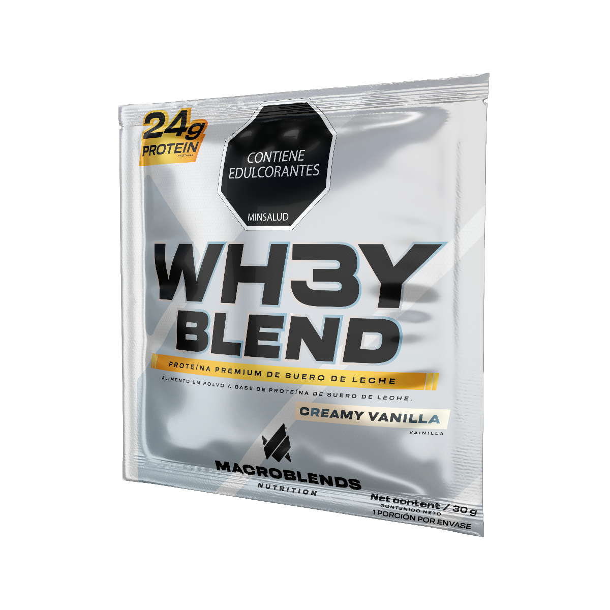 Proteína Whey Blend Macroblends – proteína en polvo de suero de leche