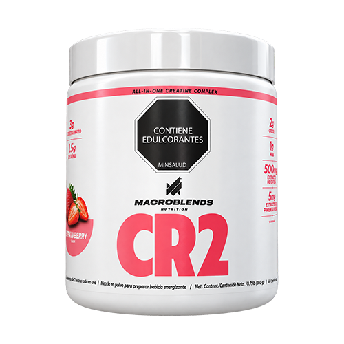 CR2 de Macroblends sabor Strawberry, 60 servicios